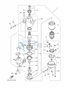 F200BETX drawing STARTER-MOTOR