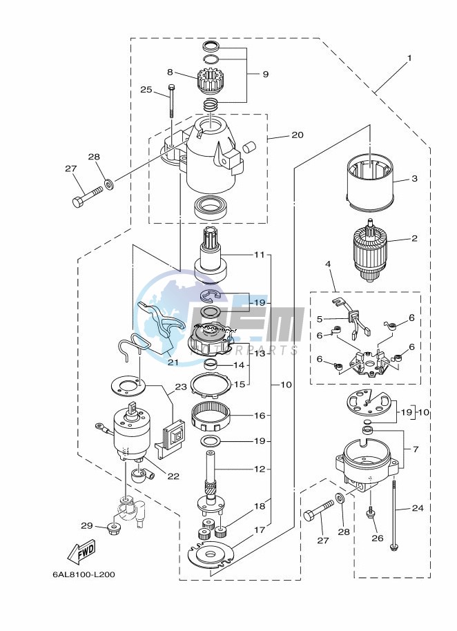 STARTER-MOTOR