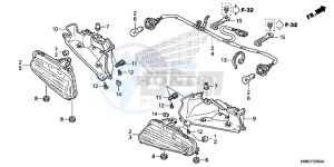 TRX680FAH Europe Direct - (ED) drawing TAILLIGHT