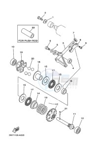 YZ125 (B0VB) drawing GOVERNOR