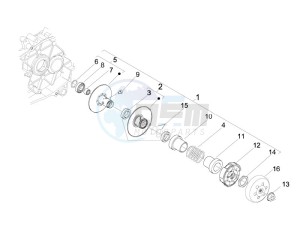 Liberty 50 4t Delivery tnt drawing Driven pulley