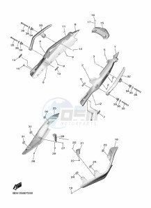 NIKEN MXT850 (BD5B) drawing SIDE COVER