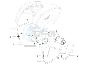 California 1400 Custom ABS 1380 USA-CND drawing Fuel vapour recover system