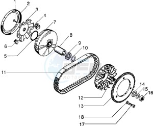 Eaglet automatic 50 drawing Front pulley