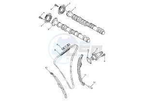 YZF R1 1000 drawing CAMSHAFT -CHAIN