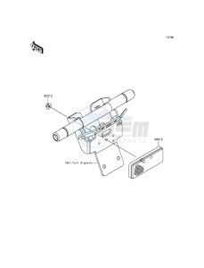 VULCAN 1700 NOMAD ABS VN1700DFF GB XX (EU ME A(FRICA) drawing Reflectors