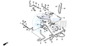 GL1500SE GOLDWING SE drawing TUBING (2)