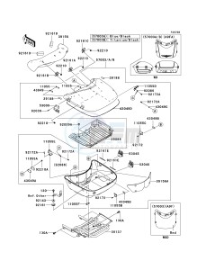 VN 1700 A [VULCAN 1700 VOYAGER] (9FA) A9FA drawing SADDLEBAGS -- TRUNK- -