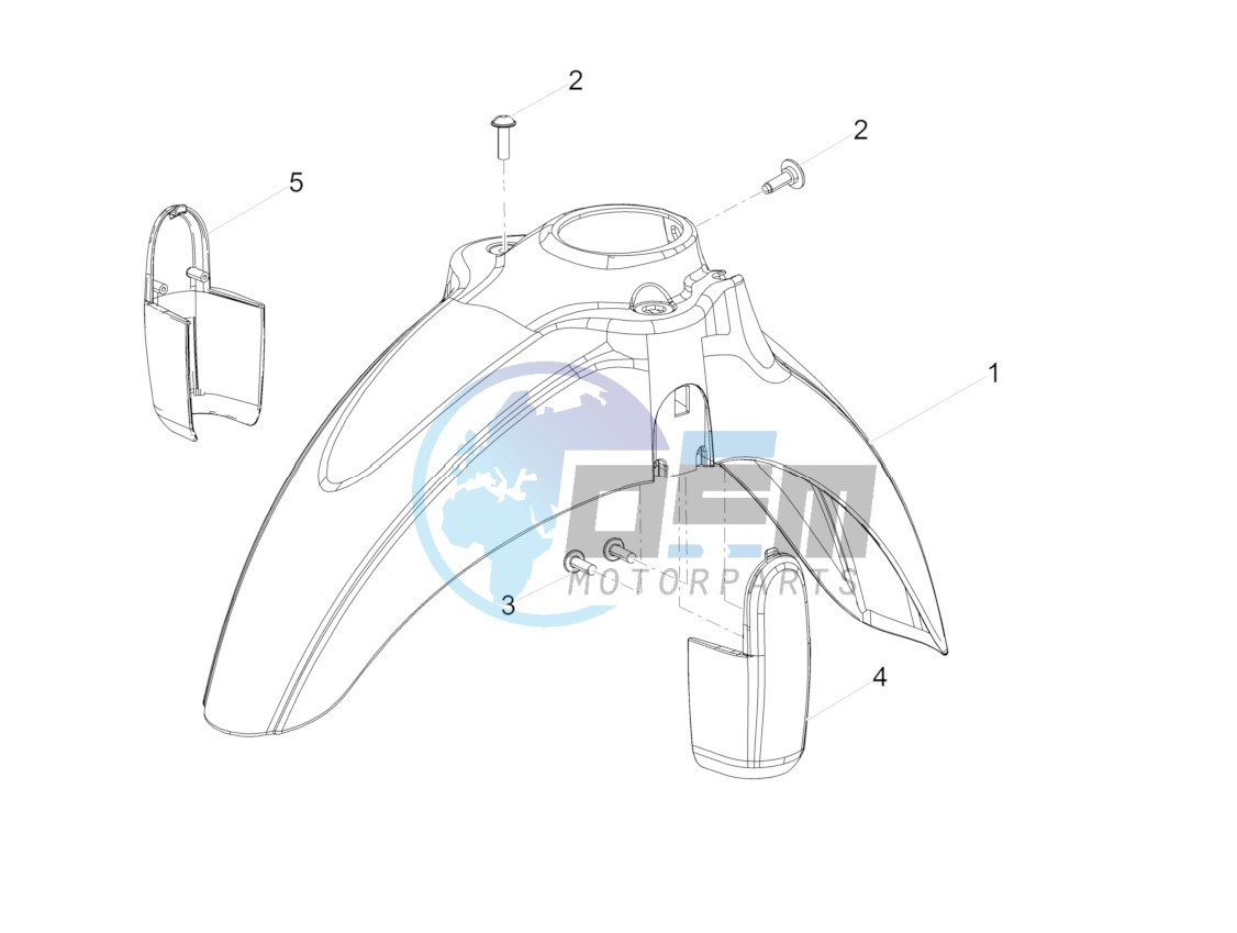 Front body VI - Front mudguard