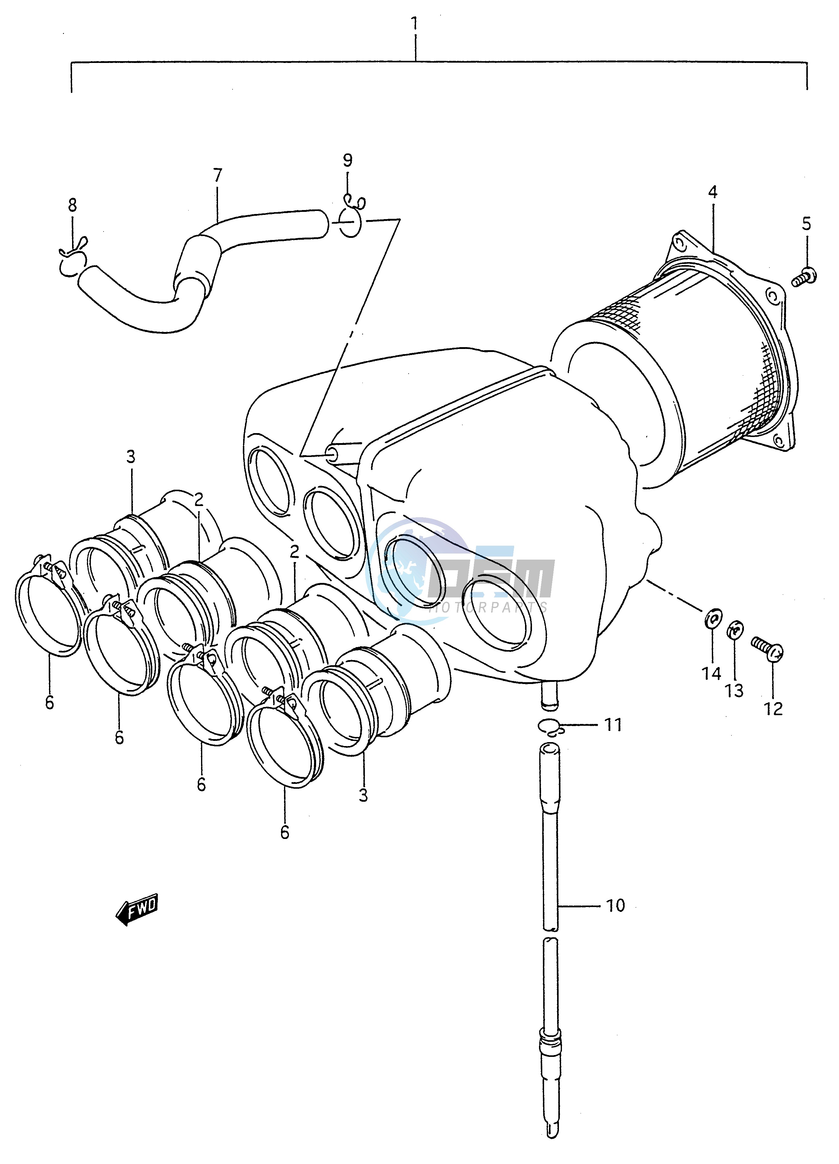 AIR CLEANER (MODEL J K)