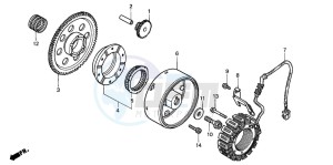 VT1100D2 drawing GENERATOR