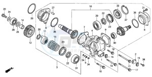 VT1100C2 drawing CROSS SHAFT