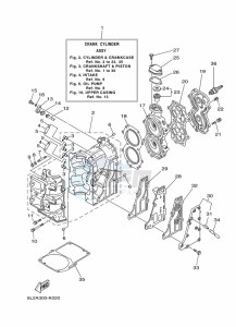 20DMHS drawing CYLINDER--CRANKCASE