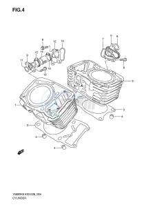 VS800 (E3-E28) INTRUDER drawing CYLINDER