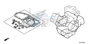 VFR1200XLF CrossTourer - VFR1200X 2ED - (2ED) drawing GASKET KIT B