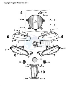 DJANGO 50 4T HERITAGE drawing LIGHTING