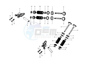 EURO MX - 125 cc drawing VALVES