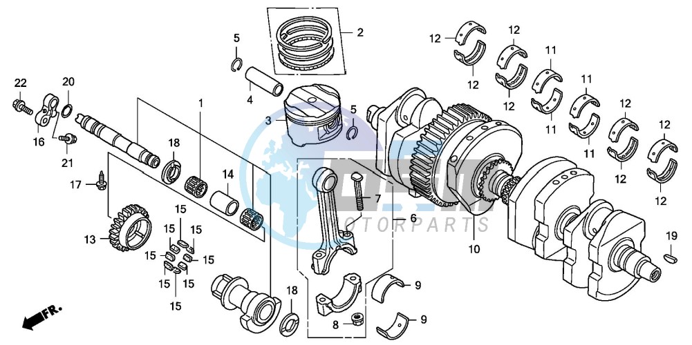 CRANKSHAFT/PISTON