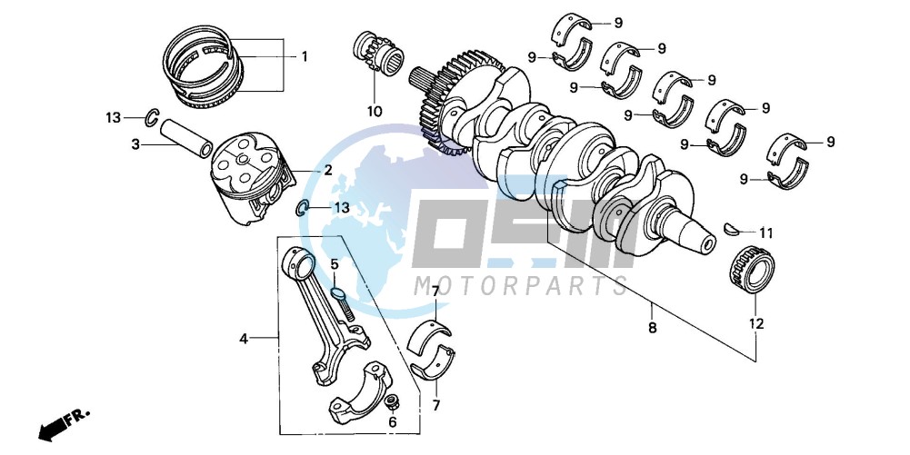 CRANKSHAFT/PISTON