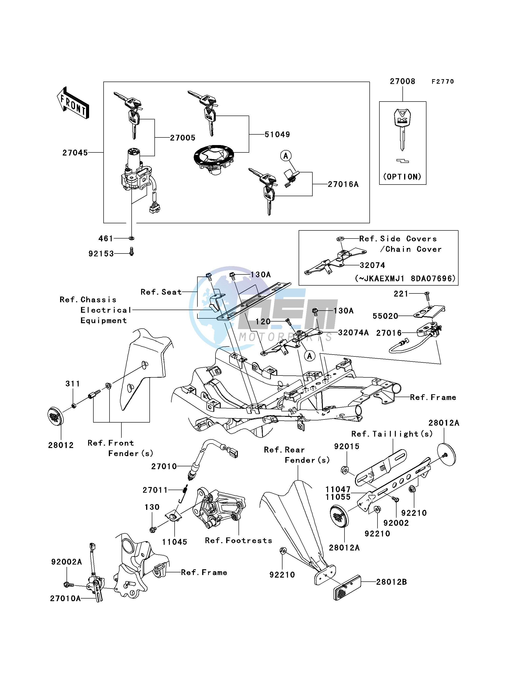 IGNITION SWITCH_LOCKS_REFLECTORS