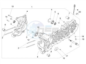 PRIMAVERA 50 4T 3V 25 KMH NOABS E4 25 kmh (EMEA) drawing Crankcase