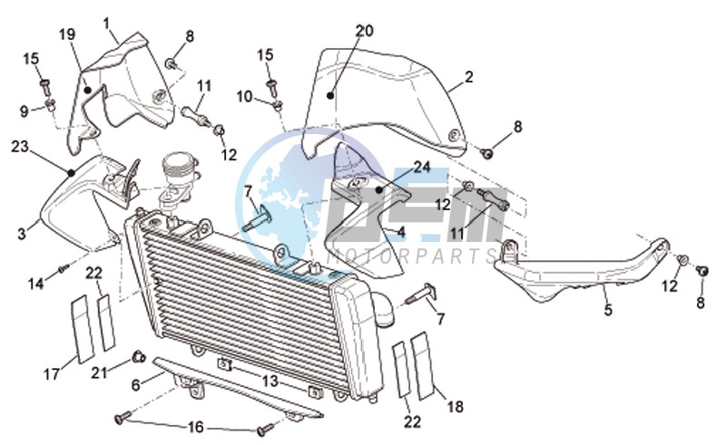 Front body - Fairings I