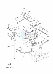 F100DETL drawing THROTTLE-CONTROL