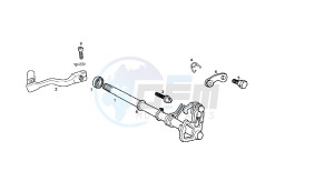 SENDA R X-TREM - 50 CC VTHSR1D1A EU2 drawing GEAR CHANGE MECHANISM