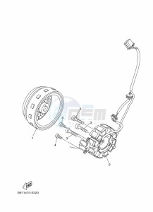 FZN250-A (B8H6) drawing GENERATOR