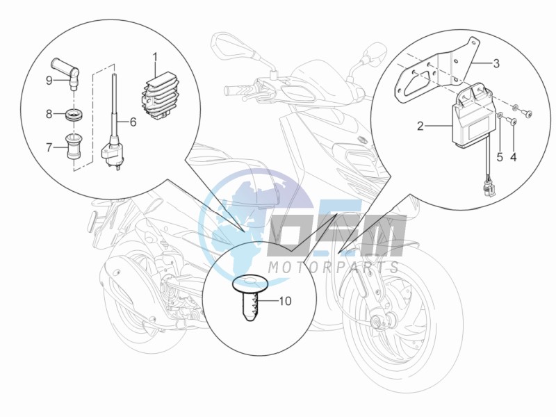 Voltage Regulators - Electronic Control Units (ecu) - H.T. Coil