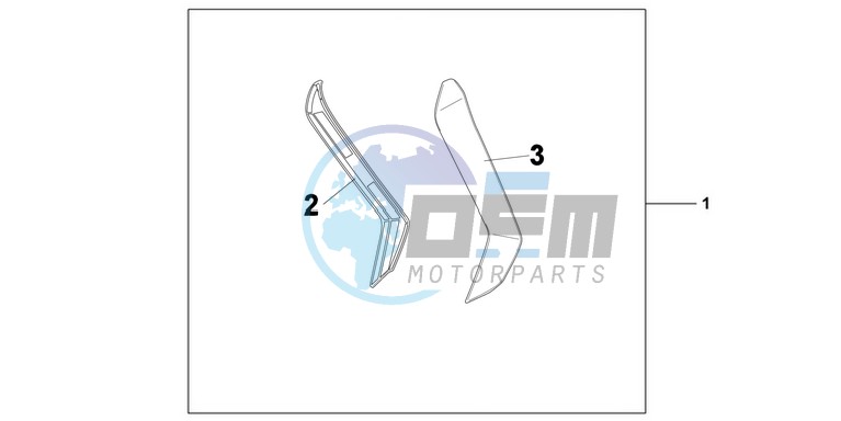 SIDE DEFLECTOR KIT