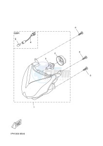 NS50 AEROX (1PH1 1PH1 1PH1 1PH1) drawing HEADLIGHT