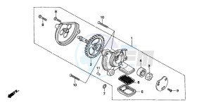 CMX250C REBEL drawing OIL PUMP