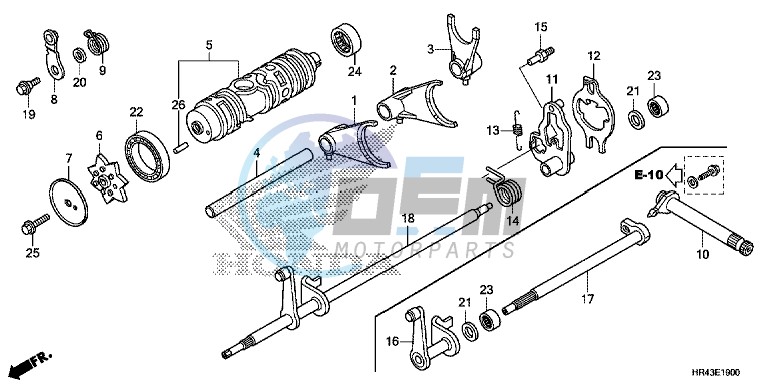 GEARSHIFT FORK