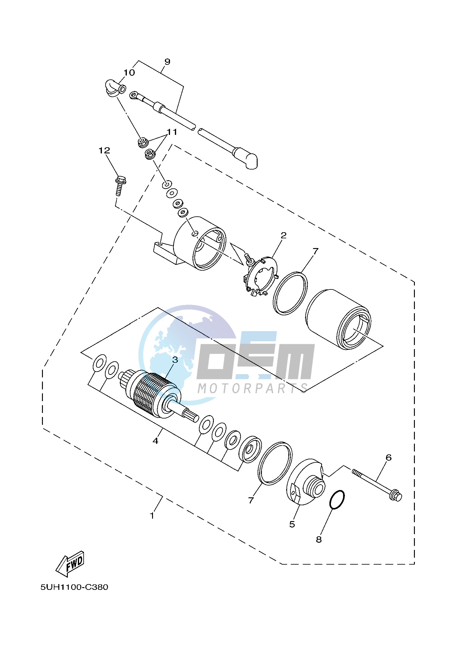 STARTING MOTOR