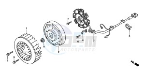 SFX50 drawing GENERATOR