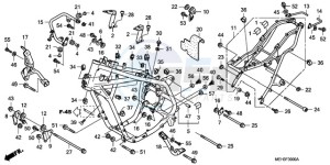 NSA700A9 KO / MME drawing FRAME BODY