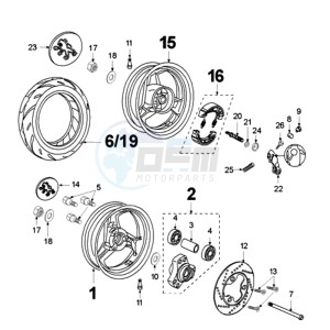 FIGHT Z drawing WHEELS