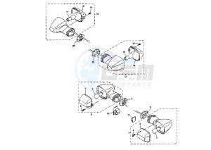 FZS FAZER 1000 drawing FLASHER LIGHT