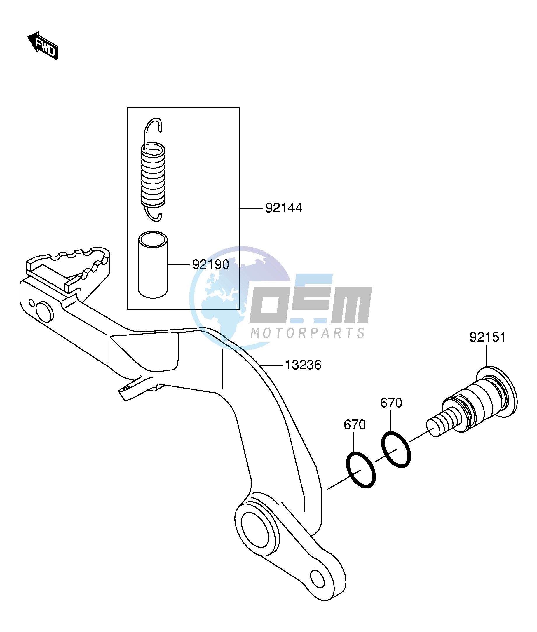 BRAKE PEDAL