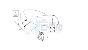 SONAR - 150 CC VTHLS3A1A 4T drawing SEAT