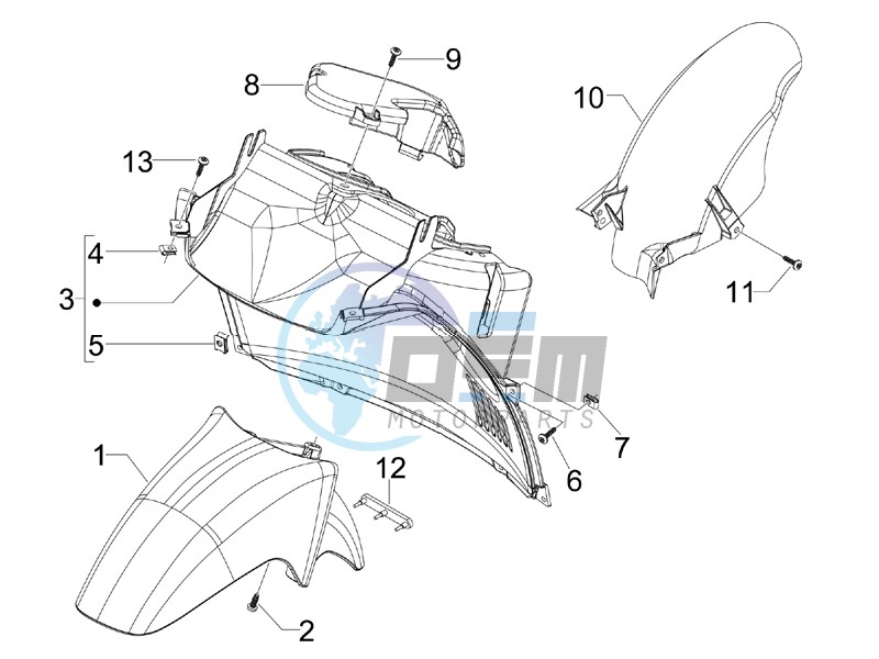 Wheel housing - Mudguard