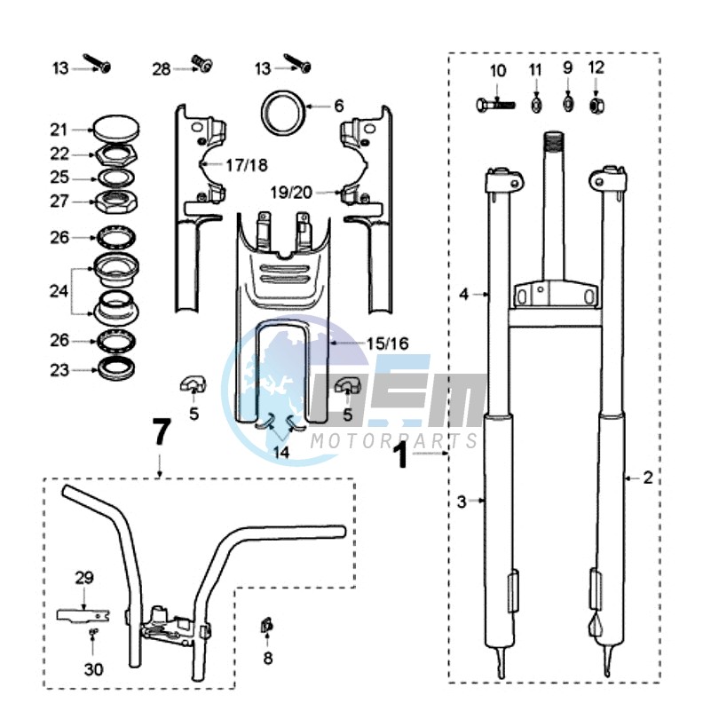 FORKS AND STEERING