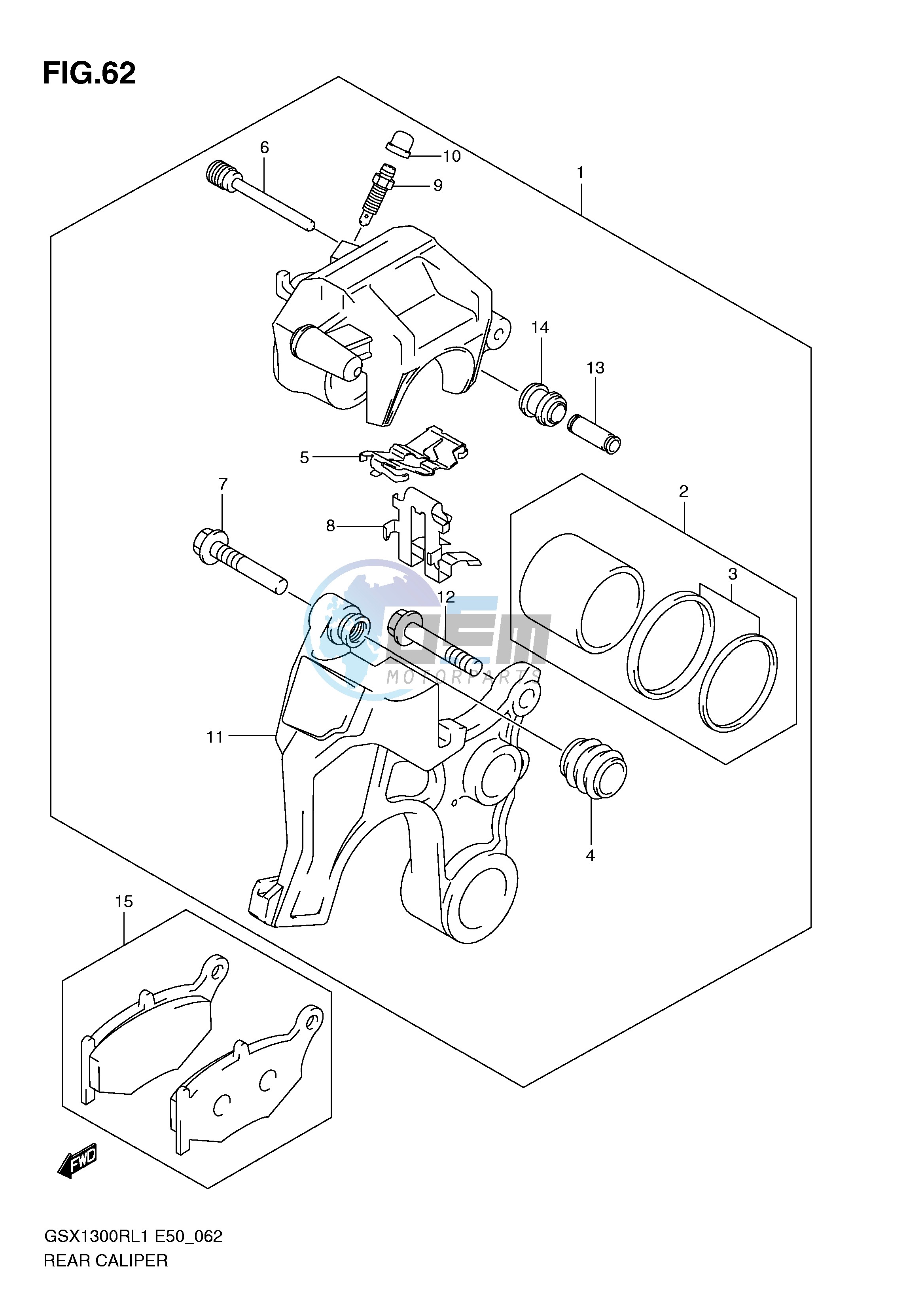 REAR CALIPER