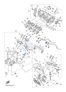 XJR1300C XJR 1300 (2PN1) drawing INTAKE 2