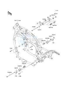 VN 1500 L [VULCAN 1500 NOMAD FI] (L2-L4) [VULCAN 1500 NOMAD FI] drawing ENGINE MOUNT