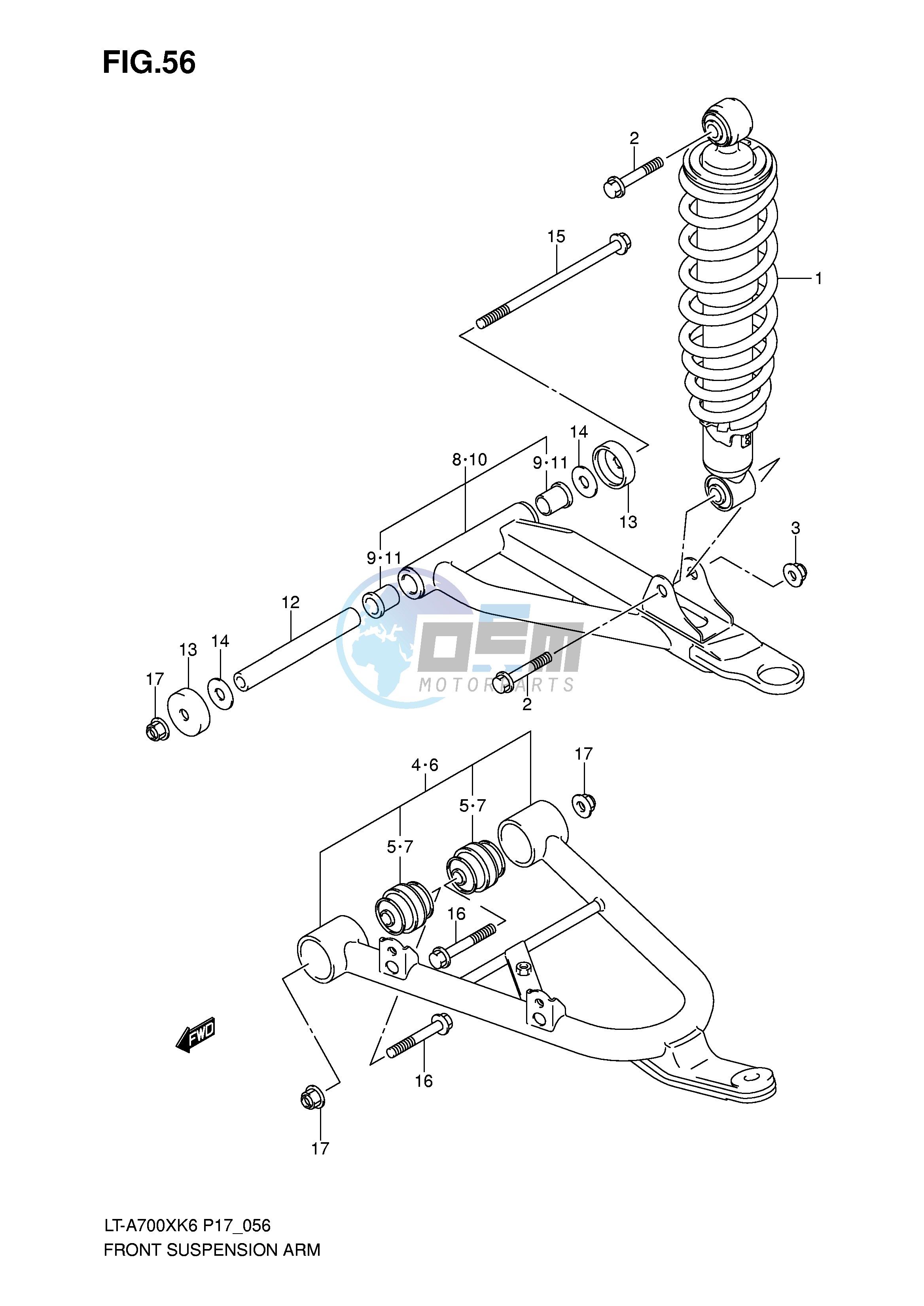 FRONT SUSPENSION ARM