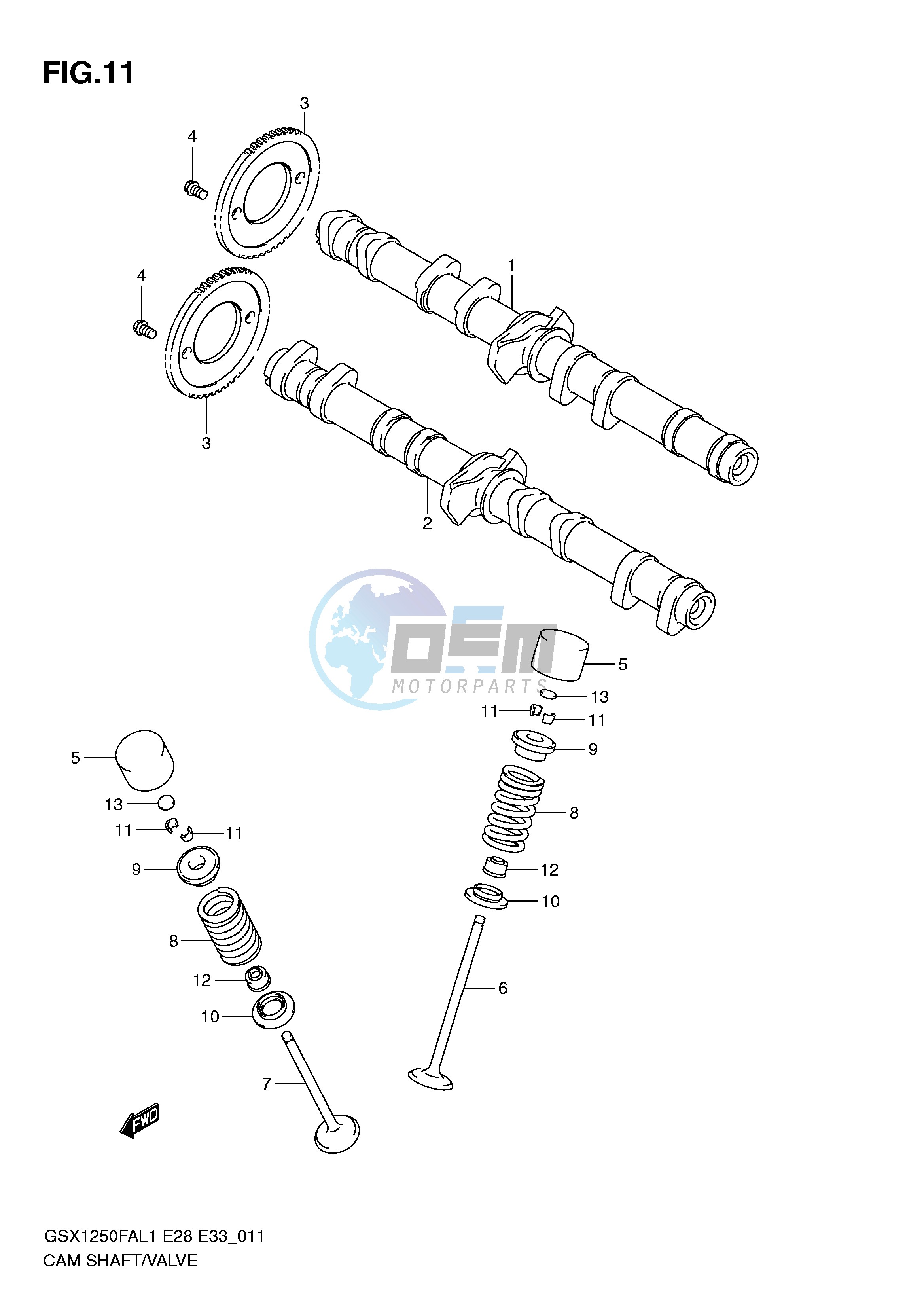 CAM SHAFT VALVE