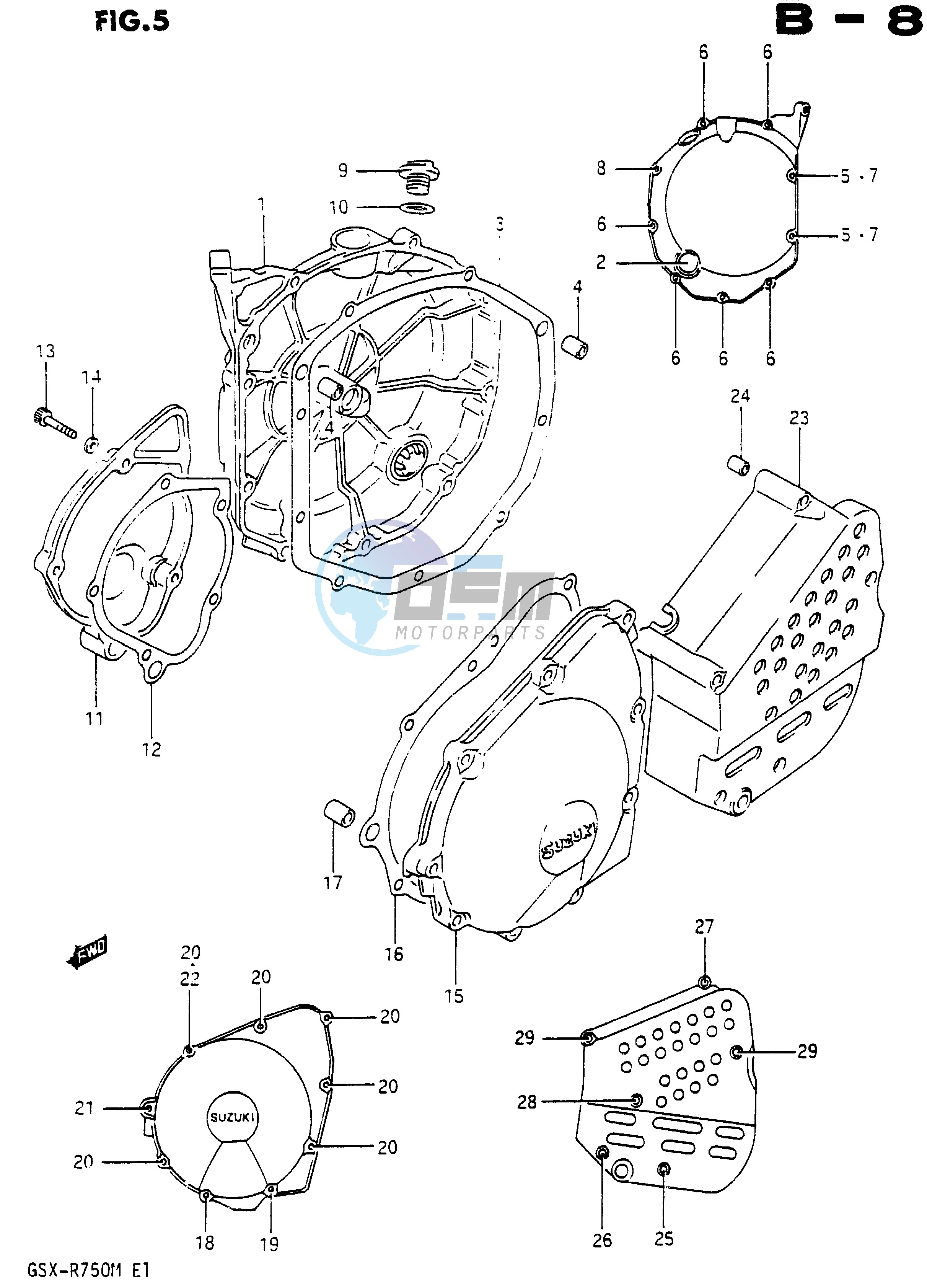 CRANKCASE COVER