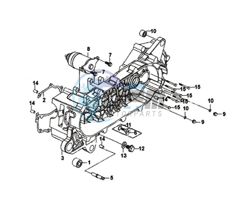 CRANKCASE COVER LINKS